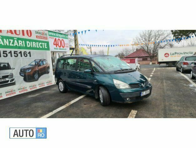 Verde Utilizat 2005 Renault Espace Monovolum | 2.199 EUR - Imagine 1/4