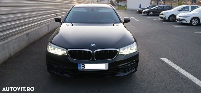 Negru Utilizat 2020 BMW 520 Break | 20.999 EUR (Preț bun) - Imagine 1/4