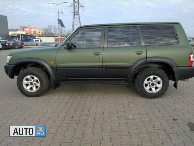 Second-hand Nissan Patrol 160 CP (117 kW) 2002 Verde SUV