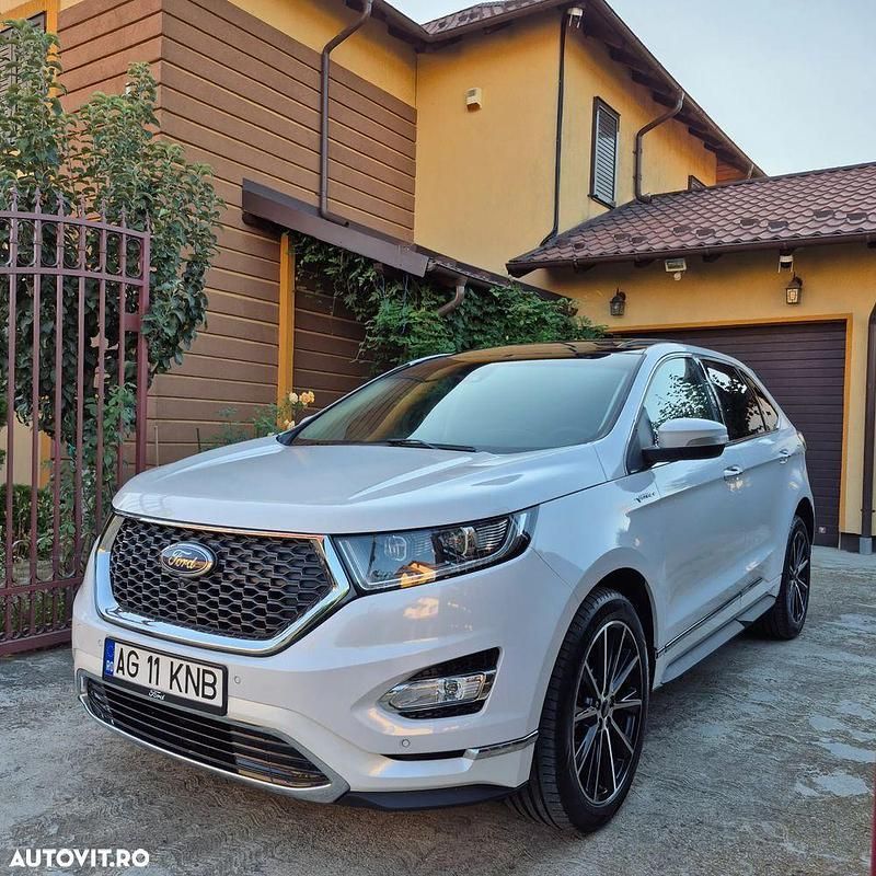 Culoarealb Utilizat 2018 Ford Edge Vignale SUV | 20.900 EUR (Preț OK) - Imagine 1/4