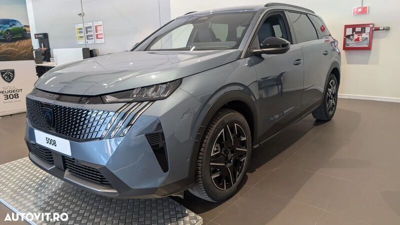 Albastru Nouă 2025 Peugeot 5008 Monovolum | 34.595 EUR - Imagine 1/4