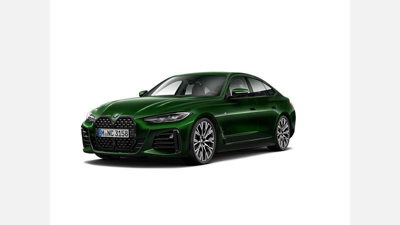 Sanremo green metallic metalizat Utilizat 2023 BMW 420 Gran Coupé Comfort Edition Coupe | 43.899 EUR (Preț OK) - Imagine 1/4