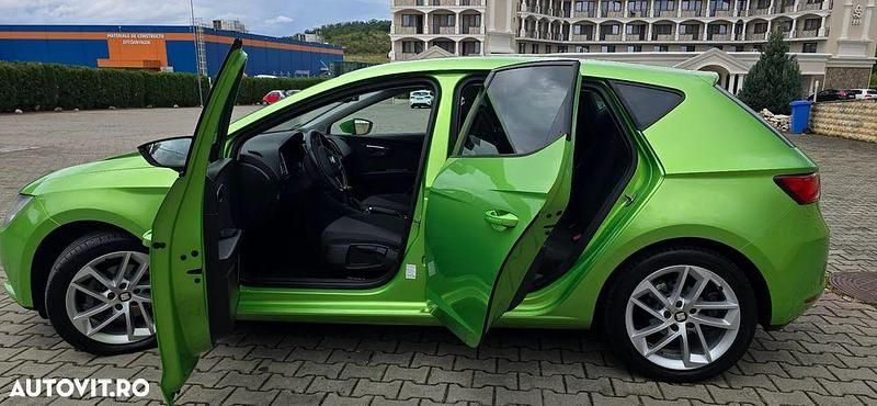 Second-hand Seat Leon Style 105 CP (77 kW) 2014 Verde Hatchback