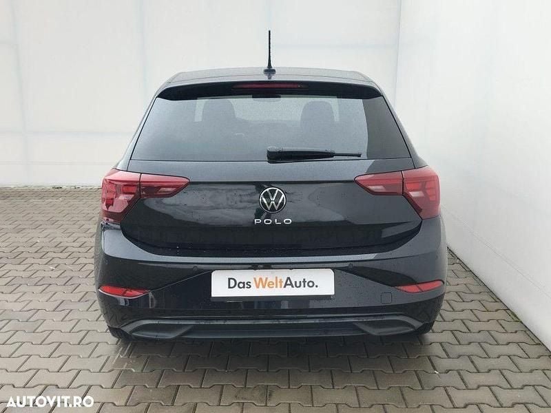 Second-hand VW Polo Life 95 CP (69 kW) 2022 Negru  normal Hatchback