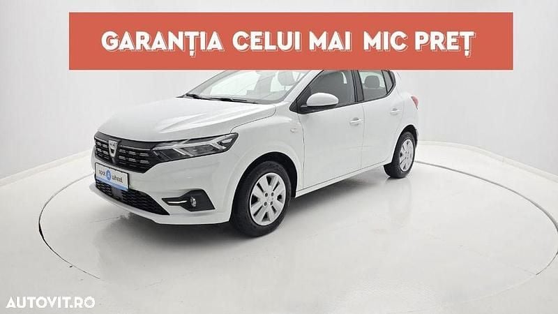 Alb Utilizat 2022 Dacia Sandero Comfort Hatchback | 10.626 EUR (Preț OK) - Imagine 1/3