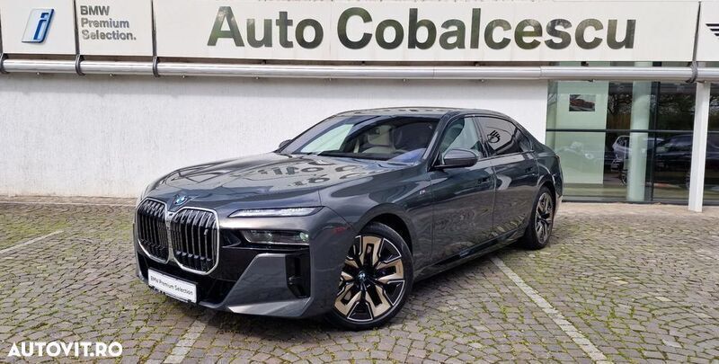 Gri Utilizat 2022 BMW i7 Berlinǎ | 96.390 EUR - Imagine 1/4