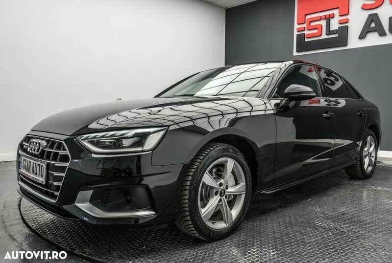 Negru Utilizat 2022 Audi A4 Advanced Berlinǎ | 27.990 EUR (Preț OK) - Imagine 1/4
