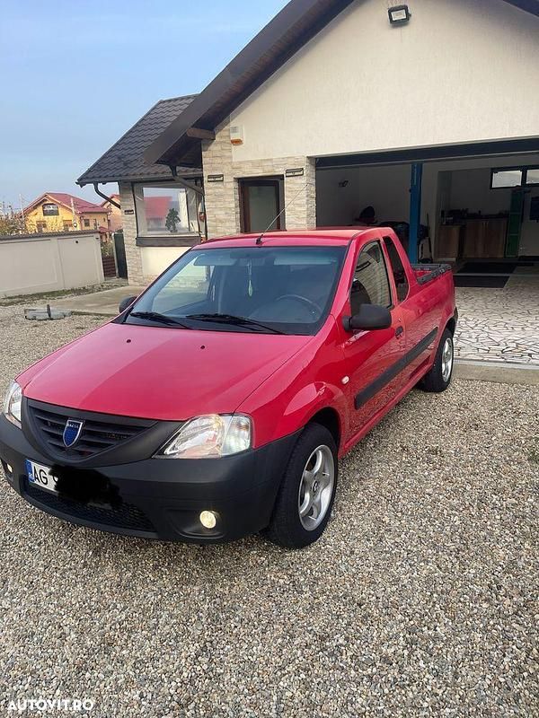 Culoarerosu Utilizat 2008 Dacia Logan Pick-Up Pickup | 4.999 EUR - Imagine 1/4