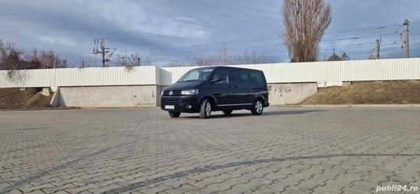 Second-hand VW Multivan Highline 179 CP (131 kW) 2013 Negru Van