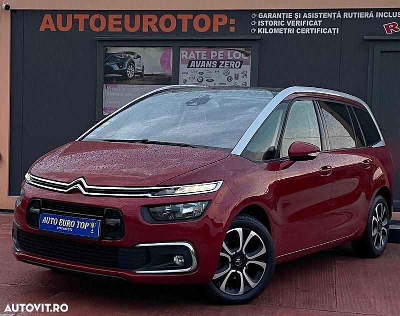 Rosu Utilizat 2020 Citroën C4 SpaceTourer Shine Monovolum | 13.690 EUR - Imagine 1/4