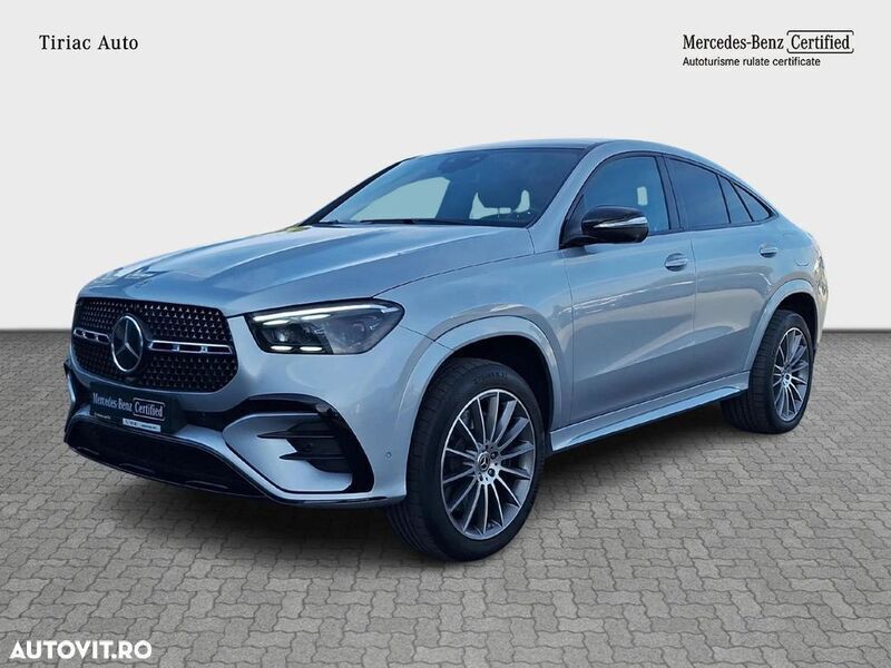 Gri Utilizat 2023 Mercedes GLE400 Coupe | 86.900 EUR - Imagine 1/3