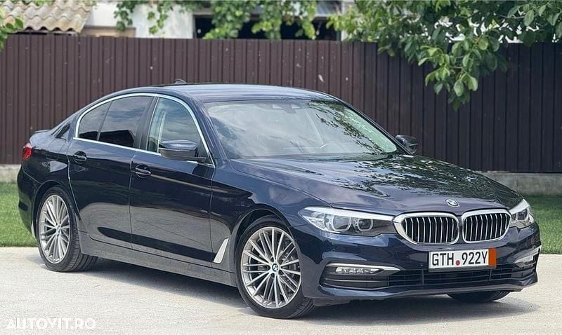 Albastru Utilizat 2017 BMW 520 Berlinǎ | 18.390 EUR (Preț bun) - Imagine 1/4