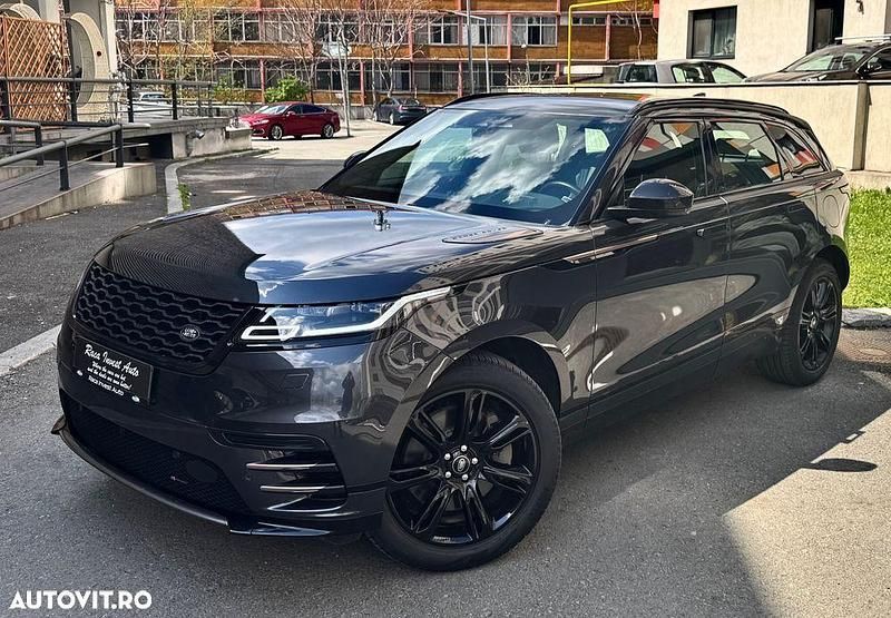 Gri Utilizat 2022 Land Rover Range Rover Velar R-Dynamic SUV | 45.980 EUR - Imagine 1/4