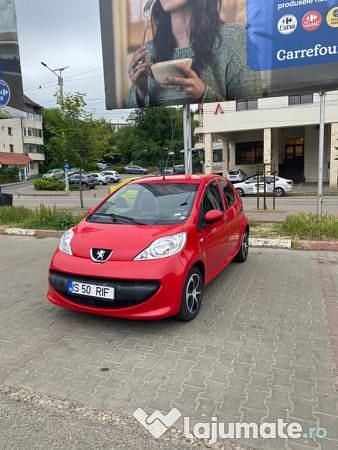 Roșu Utilizat 2007 Peugeot 107 Hatchback | 2.599 EUR (Preț OK) - Imagine 1/4