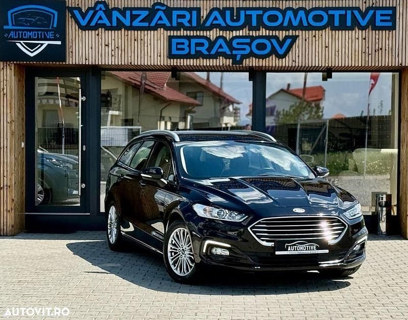 Negru Utilizat 2020 Ford Mondeo Titanium Break | 13.490 EUR (Preț OK) - Imagine 1/4