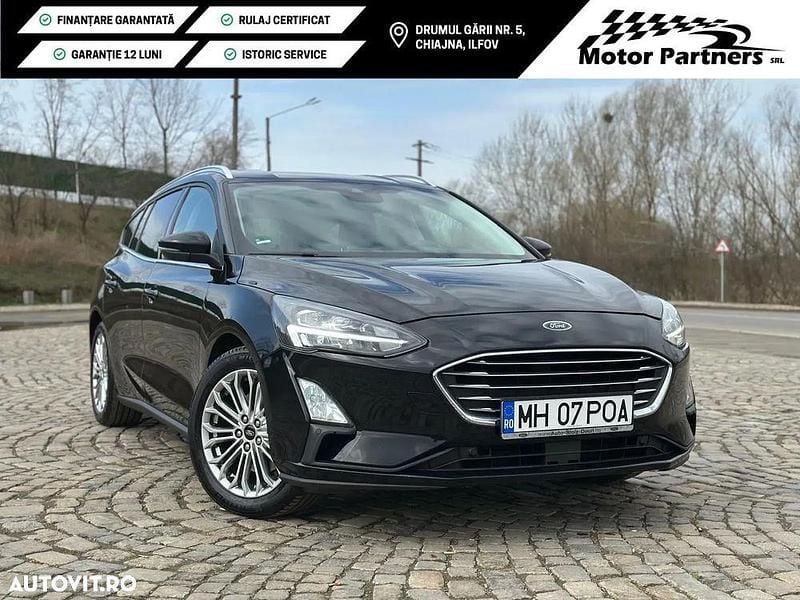 Negru Utilizat 2020 Ford Focus Business Edition Break | 10.690 EUR (Preț bun) - Imagine 1/4