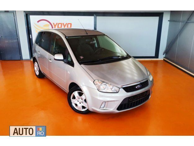 Second-hand Ford C-MAX 90 CP (66 kW) 2008 Argintiu Monovolum