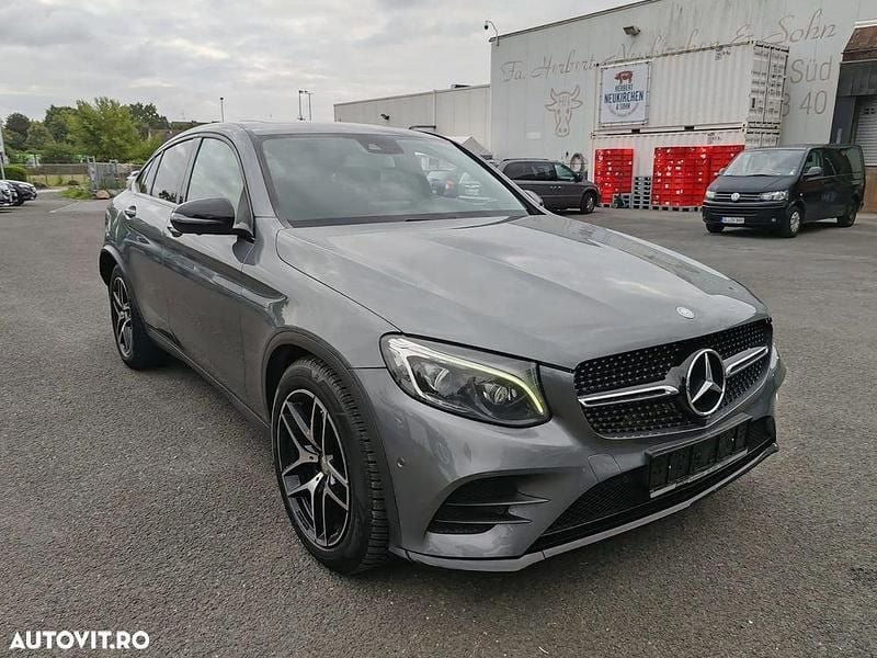 Second-hand Mercedes GLC220 170 CP (125 kW) 2017 Gri Coupe
