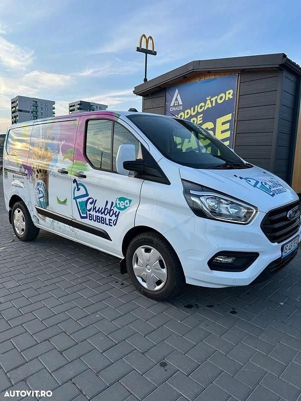 Culoarealb Utilizat 2022 Ford Transit Custom Monovolum | 27.990 EUR (Preț OK) - Imagine 1/4