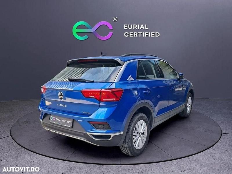 Second-hand VW T-Roc Design 150 CP (110 kW) 2021 Culoarealbastru SUV