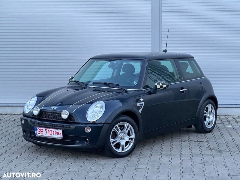 Negru Utilizat 2007 Mini Cooper Hatchback | 2.395 EUR (Preț OK) - Imagine 1/4