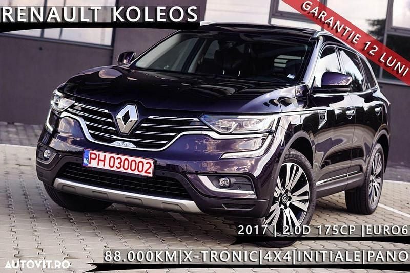Negru Utilizat 2017 Renault Koleos Initiale Paris SUV | 18.000 EUR (Preț OK) - Imagine 1/4