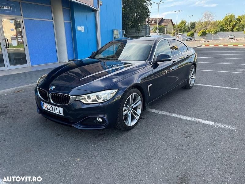 Culoarealbastru Utilizat 2015 BMW 420 Sport Line Coupe | 14.690 EUR (Puțin scump) - Imagine 1/4