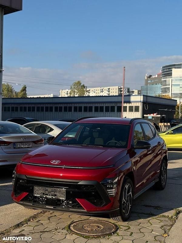 Culoarerosu Nouă 2025 Hyundai Kona N Line SUV | 28.800 EUR (Preț OK) - Imagine 1/4
