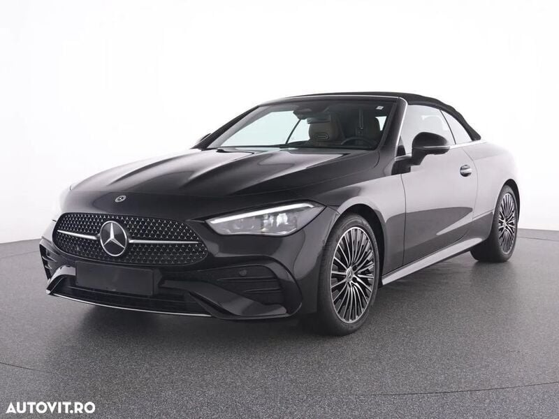 Negru Utilizat 2024 Mercedes CLE200 AMG line Cabrio | 64.260 EUR - Imagine 1/4