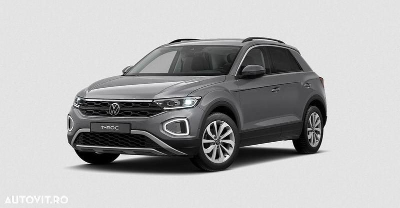 Culoareargint Nouă 2025 VW T-Roc Life SUV | 26.701 EUR (Preț bun) - Imagine 1/4