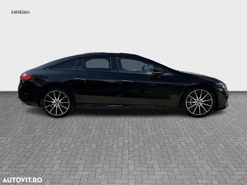 Second-hand Mercedes EQS450+ AMG line 264 kW (360 CP) 2022 Negru Berlinǎ
