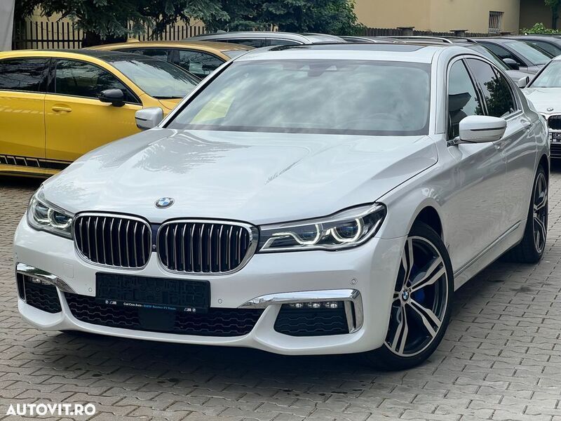 Alb Utilizat 2017 BMW 730L Sport Line Berlinǎ | 40.990 EUR - Imagine 1/4