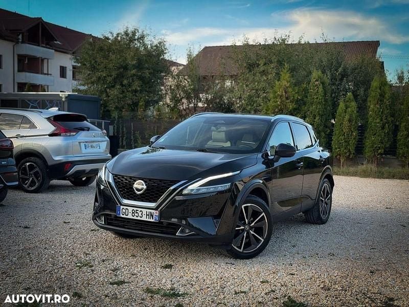 Culoarenegru Utilizat 2022 Nissan Qashqai Tekna+ SUV | 21.990 EUR (Puțin scump) - Imagine 1/4