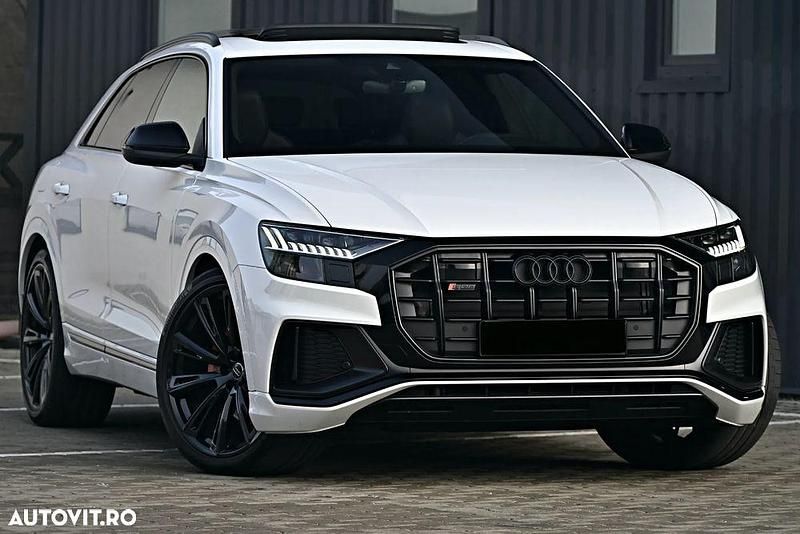 Second-hand Audi Q8 Comfort 286 CP (210 kW) 2023 Culoarealb SUV