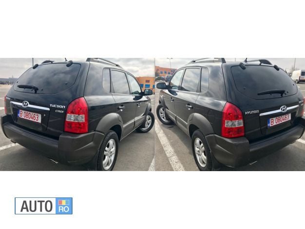 Second-hand Hyundai Tucson 140 CP (102 kW) 2006 Negru SUV