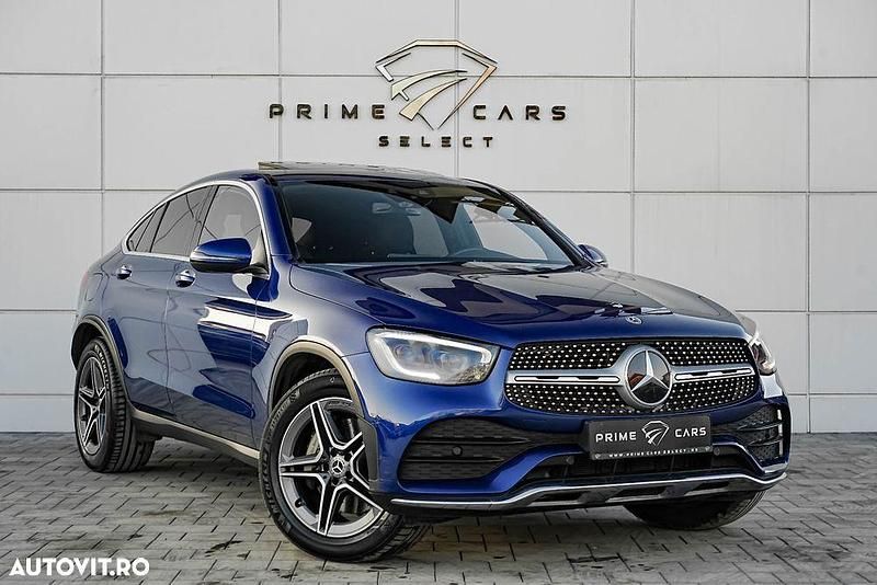 Culoarealbastru Utilizat 2020 Mercedes 200 AMG line Coupe | 37.970 EUR - Imagine 1/4