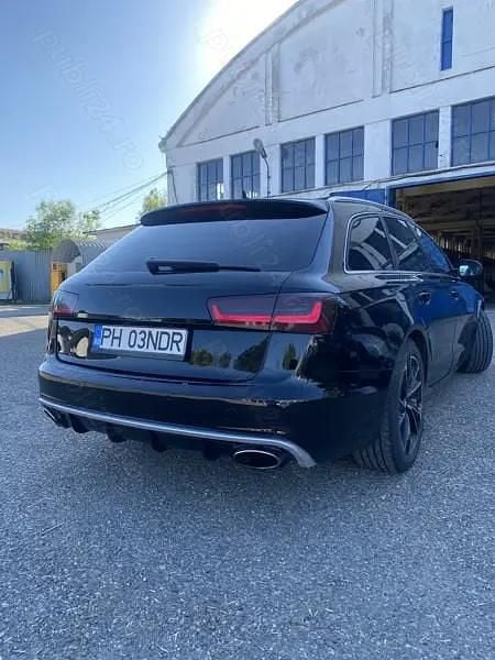 Negru Utilizat 2014 Audi A6 Break | 12.500 EUR (Preț OK) - Imagine 1/4
