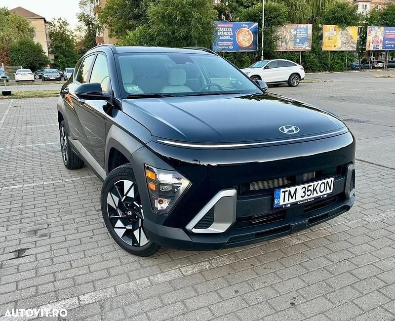 Culoarenegru Utilizat 2024 Hyundai Kona SUV | 23.800 EUR (Super Preț) - Imagine 1/4