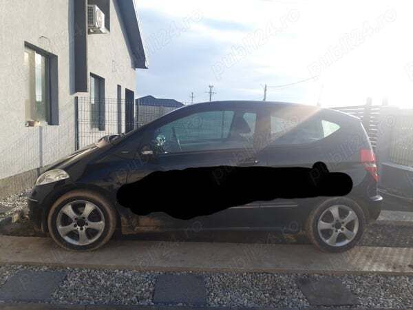 Negru Utilizat 2006 Mercedes A180 Coupe | 3.000 EUR - Imagine 1/4
