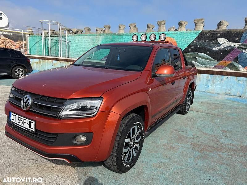 Second-hand VW Amarok Trendline 180 CP (132 kW) 2015 Culoareportocaliu Pickup