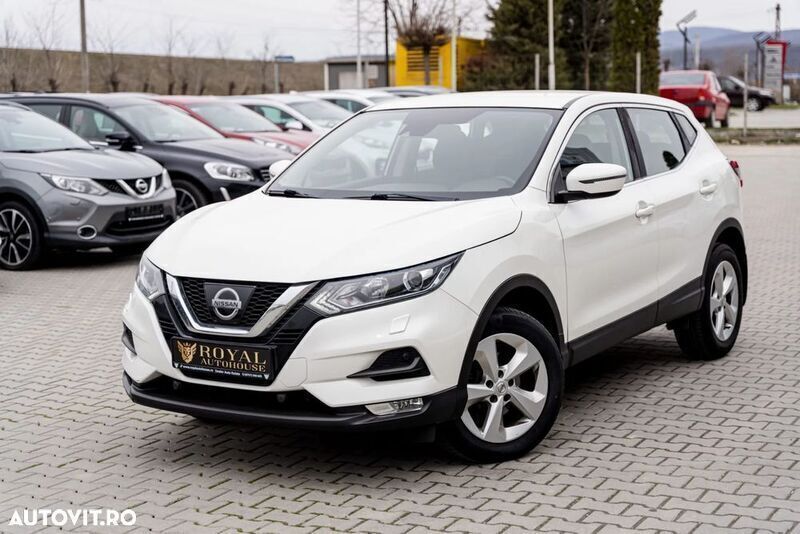 Alb Utilizat 2018 Nissan Qashqai Acenta SUV | 12.500 EUR (Preț bun) - Imagine 1/4