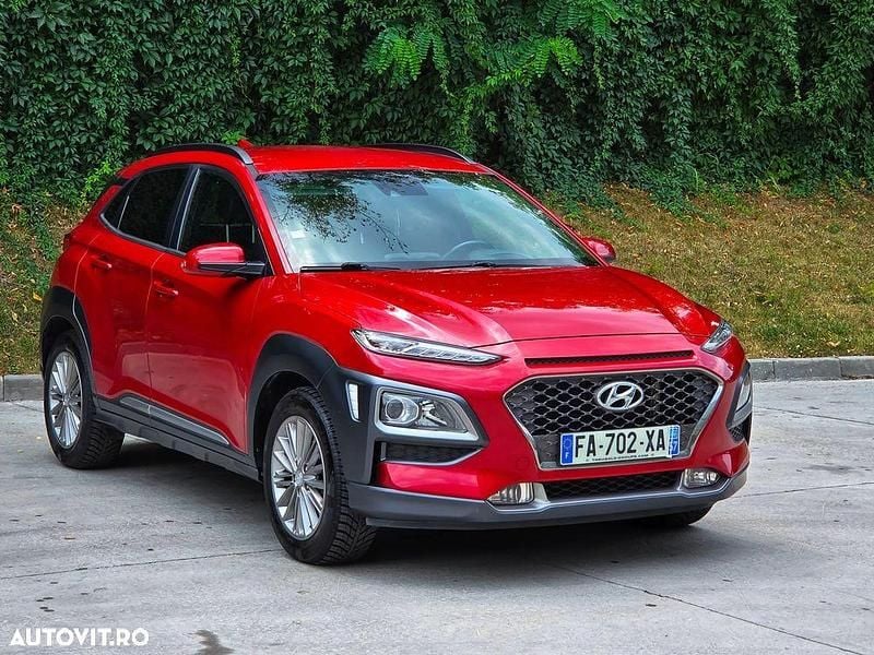 Rosu Utilizat 2019 Hyundai Kona Select SUV | 12.490 EUR (Preț OK) - Imagine 1/4
