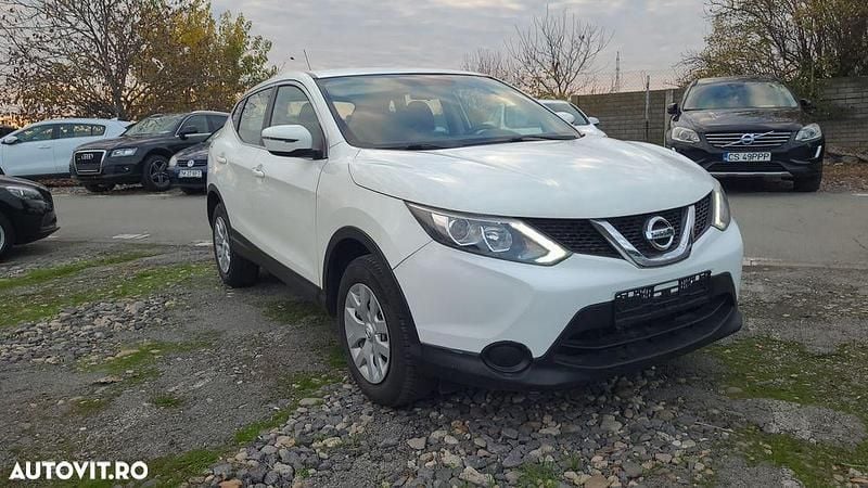 Second-hand Nissan Qashqai 130 CP (95 kW) 2017 Culoarealb SUV