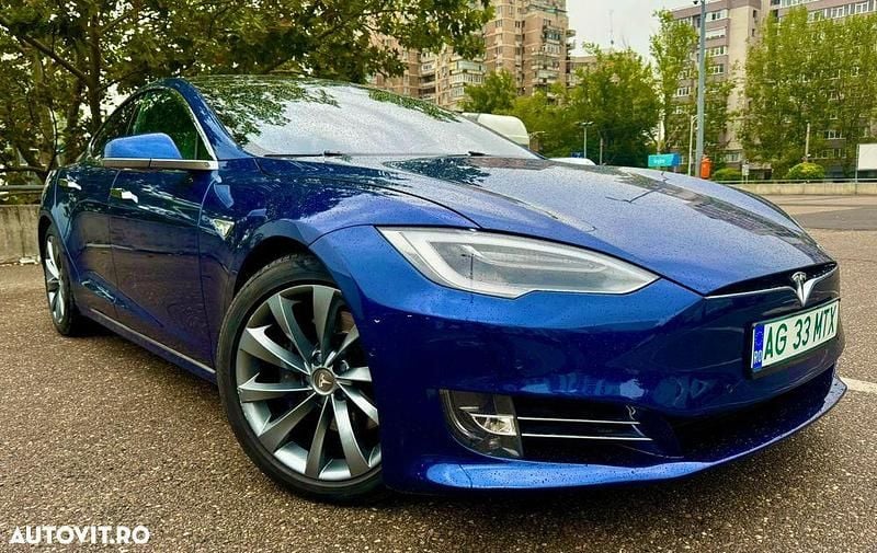 Culoarealbastru Utilizat 2016 Tesla Model S Hatchback | 25.000 EUR - Imagine 1/4