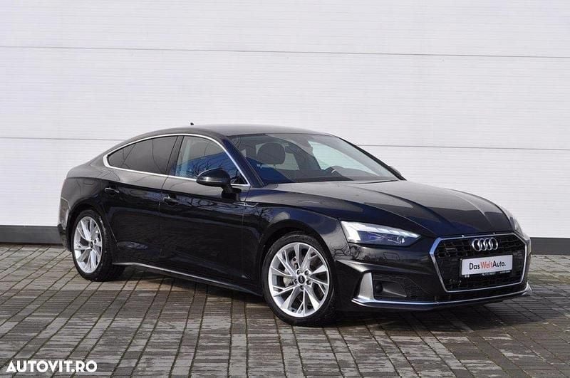Second-hand Audi A5 Advanced 204 CP (150 kW) 2022 Culoarenegru Coupe