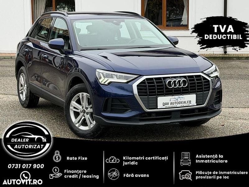 Culoarealbastru Utilizat 2022 Audi Q3 Sport SUV | 26.499 EUR (Preț OK) - Imagine 1/4