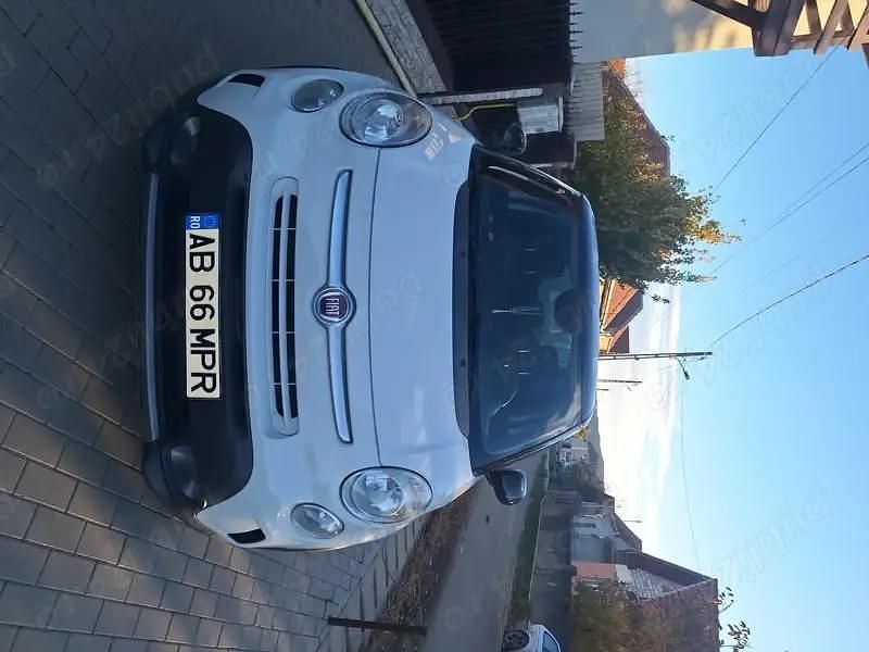 Alb Utilizat 2016 Fiat 500L Monovolum | 6.200 EUR - Imagine 1/4