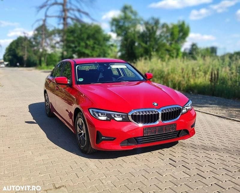 Rosu Utilizat 2021 BMW 320 Berlinǎ | 22.799 EUR (Super Preț) - Imagine 1/4