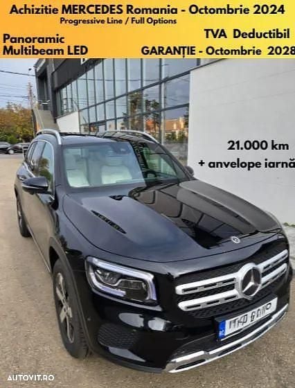 Second-hand Mercedes GLB200 150 CP (110 kW) 2023 Culoarenegru SUV