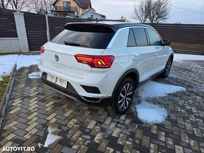 Second-hand VW T-Roc Style 110 CP (80 kW) 2021 Culoarealb SUV